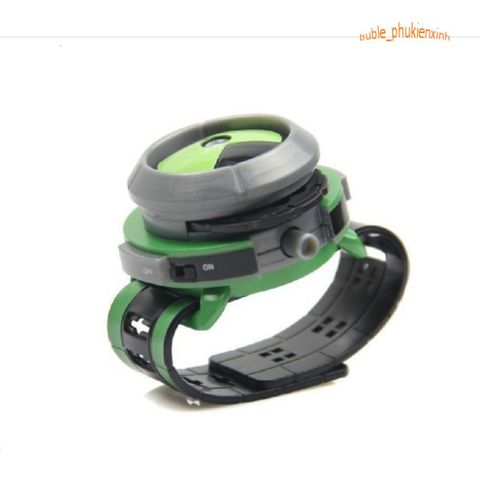 Đồng hồ chiếu hình Ben 10 cho trẻ em - Đồng hồ hoạt hình độc đáo chiếu hình ảnh nhân vật lên tường, bao gồm 10 hình ảnh.