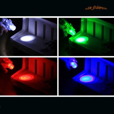 Nhẫn Đeo Ngón Tay LED Phát Sáng - Vòng Đèn Laser Độc Đáo cho Tiệc Tùng và Lễ Hội, Thể Hiện Phong Cách Sống Động và Năng Đ động
