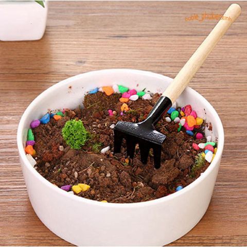 Bộ 3 Dụng Cụ Cuốc Xẻng Mini Trồng Cây Cảnh - Làm Vườn Đa Năng, Tiện Lợi Cho Đi Phượt