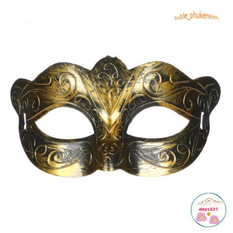 Mặt Nạ Nhựa Ren Dạ Hội Sang Trọng - Phụ Kiện Tiệc Prom, Vũ Hội Hóa Trang Huyền Bí, Nhiều Màu Sắc Thời Trang