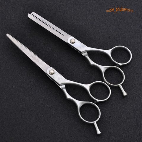Bộ Kéo Cắt Và Tỉa Tóc Chuyên Nghiệp Thép Không Gỉ - Dụng Cụ Làm Tóc Cao Cấp cho Salon và Gia Đình
