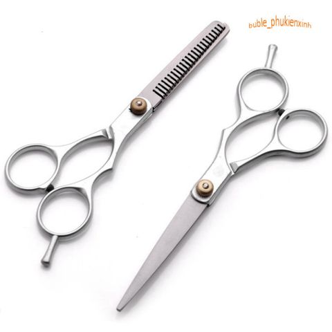 Bộ Kéo Cắt Và Tỉa Tóc Chuyên Nghiệp Thép Không Gỉ - Dụng Cụ Làm Tóc Cao Cấp cho Salon và Gia Đình