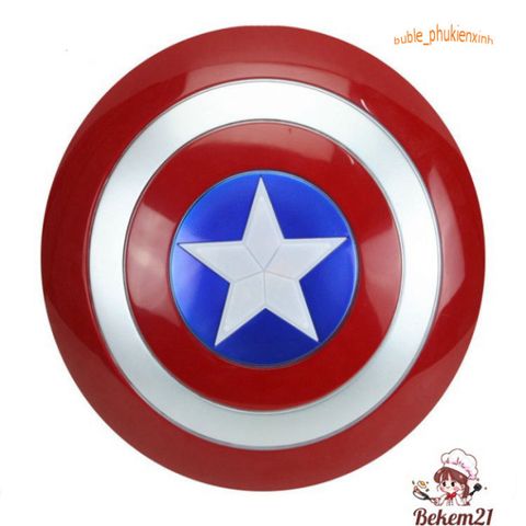 Bộ Trang Phục Hóa Trang Captain America - Siêu Anh Hùng Avengers Dành Cho Trẻ Em, Gồm Áo Choàng, Mặt Nạ, Găng Tay Và Đĩa Bắn