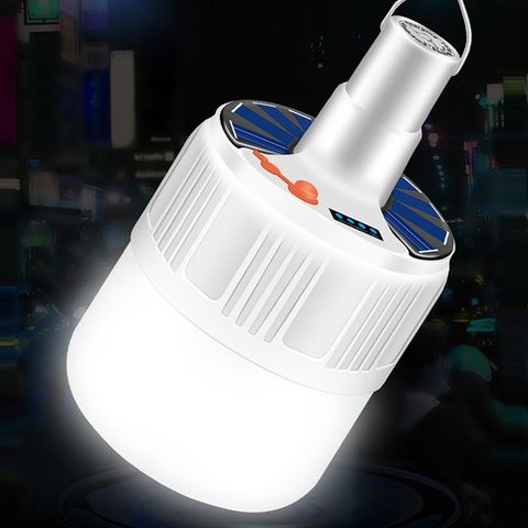 Bóng Đèn LED Năng Lượng Mặt Trời 120W Có Điều Khiển Từ Xa - Chiếu Sáng Tiết Kiệm Năng Lượng Cho Ngoài Trời Và Dã Ngoại