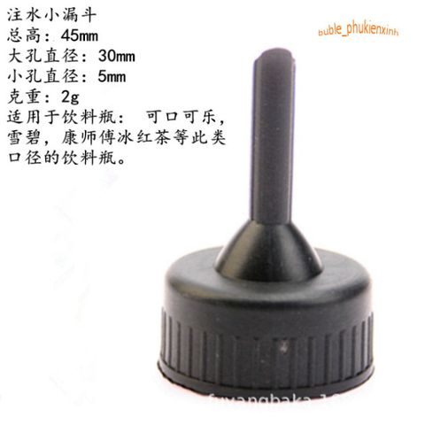 Phễu Rót Nước và Bộ Phụ Kiện Túi Sưởi - Dây Sạc, Nút Bịt Chống Dò Nước, Phụ Kiện Tiện Ích cho Túi Sưởi Excelent