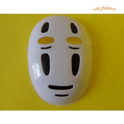 Mặt Nạ Cosplay Nhân Vật Vô Diện Halloween - Phụ Kiện Hóa Trang Độc Đáo Cho Lễ Hội Thêm Kỳ Bí