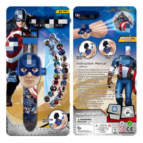 Đồng Hồ Đeo Tay Hình 3D ULTRAMAN Siêu Nhân - Đồ Chơi Thú Vị Cho Bé Trai, Bé Gái Với Hình Ảnh Nhân Vật Hoạt Hình Độc Đáo