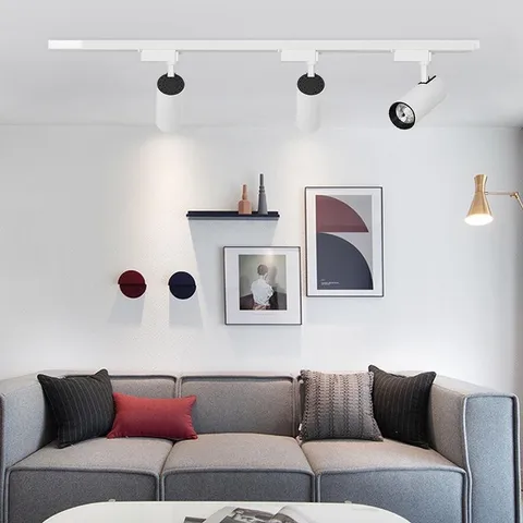 Đèn LED Rọi Ray 20W COB - Vỏ Trắng, Ánh Sáng Trắng/Vàng/Trung Tính - Chiếu Sáng Showroom, Cửa Hàng Thời Trang, Thiết Kế Hiện Đại