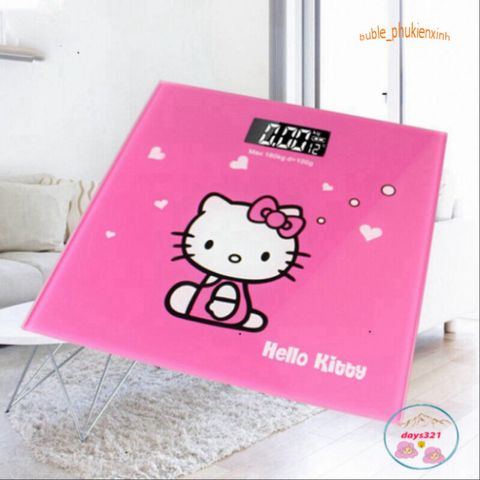 Cân điện tử Mặt Gấu Nâu - Kính Cường Lực Chính Xác - Cân Sức Khỏe Gia Đình, Thiết Kế Đáng Yêu, Tiện Dụng Cho Phòng Tắm