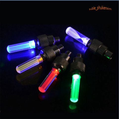 Đèn LED Kích Hoạt Chuyển Động Gắn Van Bánh Xe Đạp, Xe Máy, Ô Tô - An Toàn và Thời Trang Ban Đêm, Nhiều Màu Sắc Tùy Chọn