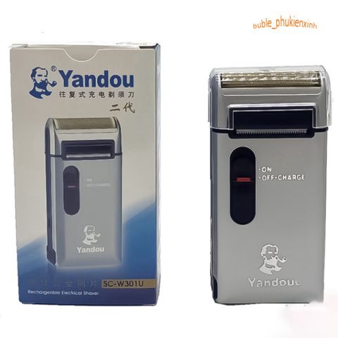 Máy Cạo Râu W301 - Thiết Kế Hiện Đại An Toàn, Tiện Lợi, Sạc Nhanh - Giải Pháp Chăm Sóc Cá Nhân Đỉnh Cao Cho Đàn Ông