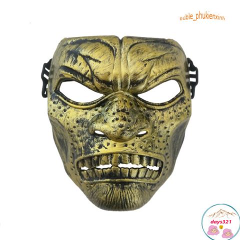 Mặt Nạ Chiến Binh Cổ Điển Sparta 300 - Phụ Kiện Halloween Hóa Trang Cho Người Yêu Thích Phim Chiến Tranh Cổ Điển