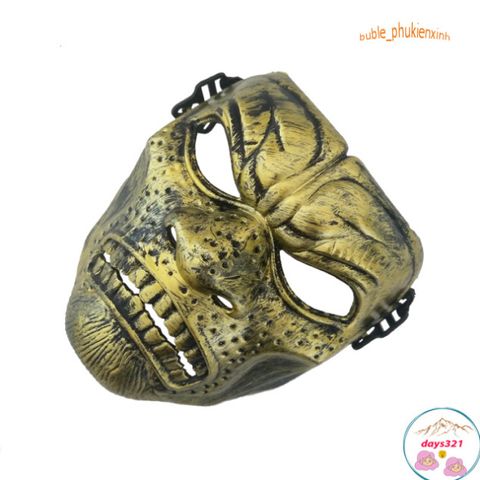Mặt Nạ Chiến Binh Cổ Điển Sparta 300 - Phụ Kiện Halloween Hóa Trang Cho Người Yêu Thích Phim Chiến Tranh Cổ Điển