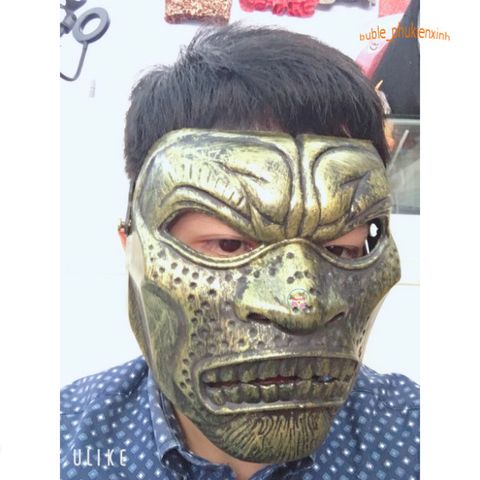 Mặt Nạ Chiến Binh Cổ Điển Sparta 300 - Phụ Kiện Halloween Hóa Trang Cho Người Yêu Thích Phim Chiến Tranh Cổ Điển