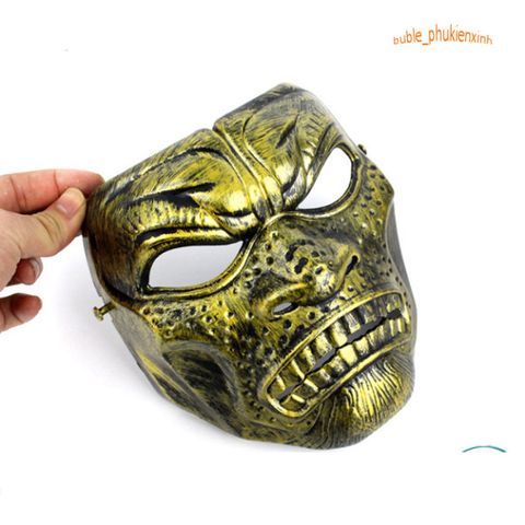 Mặt Nạ Chiến Binh Cổ Điển Sparta 300 - Phụ Kiện Halloween Hóa Trang Cho Người Yêu Thích Phim Chiến Tranh Cổ Điển