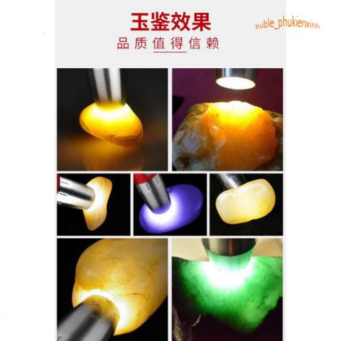 Đèn Soi Tiền & Đá Quý 6 Bóng Màu - Công Cụ Phát Hiện Đồ Giả Sáng Mạnh Dùng Ngoài Trời, Bền Bỉ Và Tiện Lợi