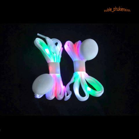 Bộ 2 Dây Giày LED Phát Sáng Độc Đáo Cho Trẻ Em & Người Lớn - Dây Giày Dạ Quang Tăng Cường Phong Cách Thời Trang