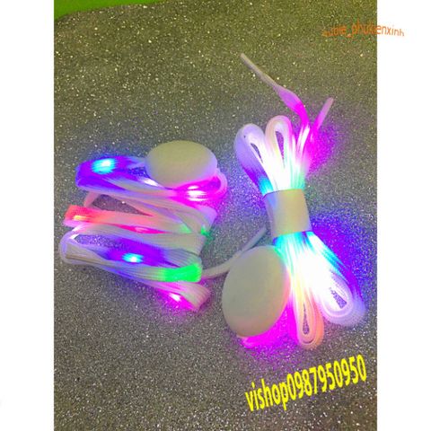Bộ 2 Dây Giày LED Phát Sáng Độc Đáo Cho Trẻ Em & Người Lớn - Dây Giày Dạ Quang Tăng Cường Phong Cách Thời Trang