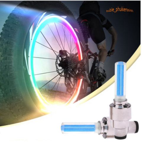 Đèn LED Gắn Van Bánh Xe Hình Đầu Lâu - Tiết Kiệm Pin và Thông Minh Cho Xe Đạp, Xe Hơi - Phụ Kiện Độc Đáo, Ấn Tượng