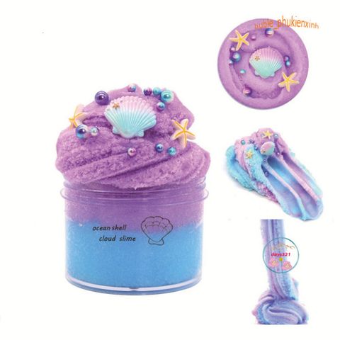 Đồ Chơi Chất Nhờn Slime Bơ Nho - Hương Nho Mỹ và Chuối Thái, Thoải Mái Giải Tỏa Căng Thẳng, Trải Nghiệm Sáng Tạo Dành Cho Trẻ Em và Người Lớn