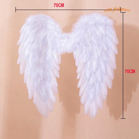 Bộ Cánh Thiên Thần Hóa Trang Nhiều Màu Xinh Đẹp - Phụ Kiện Cosplay Dành Cho Người Lớn & Trẻ Em, Đồ Hóa Trang Lễ Hội Rực Rỡ