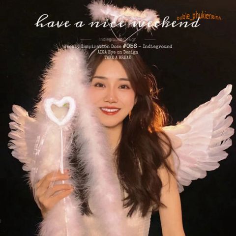 Bộ Cánh Thiên Thần Hóa Trang Nhiều Màu Xinh Đẹp - Phụ Kiện Cosplay Dành Cho Người Lớn & Trẻ Em, Đồ Hóa Trang Lễ Hội Rực Rỡ