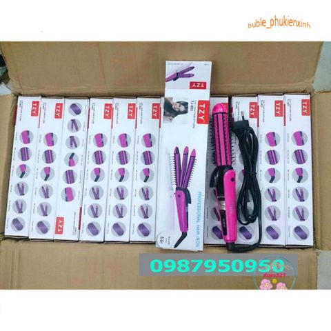 Lược Điện Nova 8890 - Thiết Bị Tạo Kiểu Tóc 3in1 Uốn, Duỗi, Sấy Nhanh Chóng - Tiện Lợi và An Toàn cho Mái Tóc Bạn