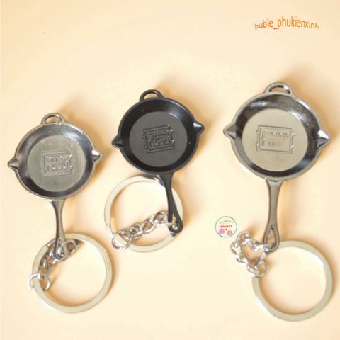 Móc Khóa PUBG Chất Liệu Kim Loại - Bộ Sưu Tập Súng AWM, AKM, M416 & Phụ Kiện Game Bắn Súng Độc Đáo Cho Fan Hâm Mộ
