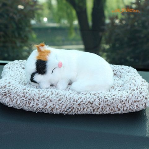 Thú Bông Than Hoạt Tính Giống Thật 99% - Chó Poodle và Mèo Trang Trí Xe Hơi, Khử Khuẩn, Lọc Không Khí, Đáng Yêu cho Không Gian Sống