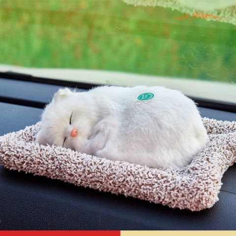 Thú Bông Than Hoạt Tính Giống Thật 99% - Chó Poodle và Mèo Trang Trí Xe Hơi, Khử Khuẩn, Lọc Không Khí, Đáng Yêu cho Không Gian Sống