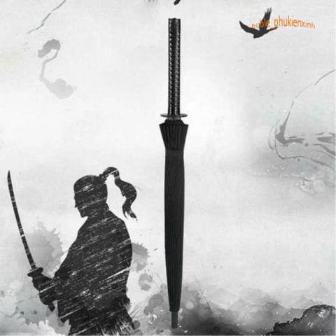 Ô Dù Katana Kiếm Nhật Cao Cấp - Phụ Kiện Thời Trang Mùa Mưa, Thiết Kế Đột Phá và Chất Lượng Bền Bỉ