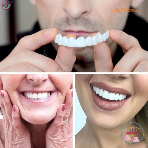 Răng Giả Tạm Thời Thông Minh - Bộ Nụ Cười Mới Che Khuyết Điểm, Thay Thế Kinh Tế Niềng Răng Cho Ngày Của Cha & Mẹ