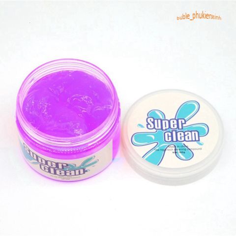 Jelly Slime Vệ Sinh Đa Năng 160g - Gel Làm Sạch Bụi Bàn Phím và Thiết Bị Điện Tử - Hộp Tiện Lợi Dễ Dùng cho Ô Tô và Nhà Ở