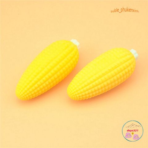 Đồ Chơi Bắp Ngô Nửa Khúc Squishy - Mềm Mại, Dễ Thương Giảm Stress, Bóp Tay Ngộ Nghĩnh Phù Hợp Mọi Lứa Tuổi.