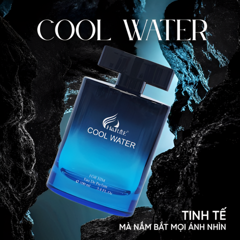 Nước Hoa Nam Charme Cool Water 100ML - Mùi Hương Tươi Mát, Thanh Lịch và Quyến Rũ Hương Biển Đại Dương
