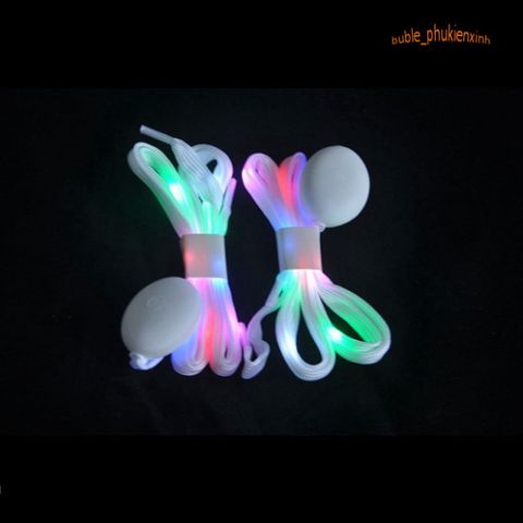 Dây Giày LED Phát Sáng 7 Màu Cao Cấp - Phụ Kiện Thời Trang Độc Đáo Cho Nam Nữ, Thích Hợp Cho Party và Biểu Diễn Nghệ Thuật