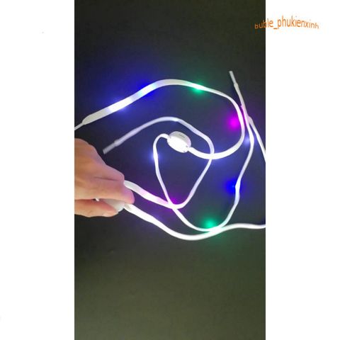 Dây Giày LED Phát Sáng 7 Màu Cao Cấp - Phụ Kiện Thời Trang Độc Đáo Cho Nam Nữ, Thích Hợp Cho Party và Biểu Diễn Nghệ Thuật