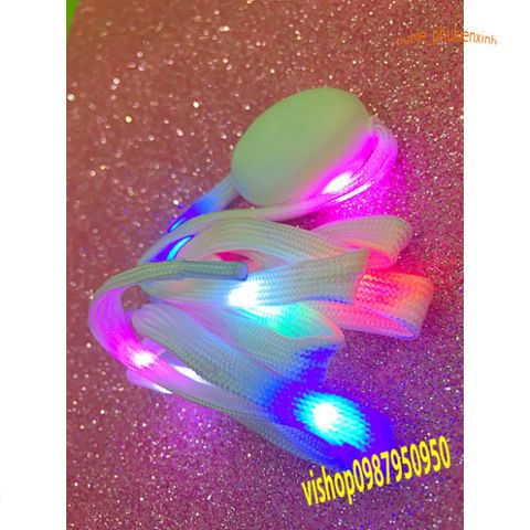 Dây Giày LED Phát Sáng 7 Màu Cao Cấp - Phụ Kiện Thời Trang Độc Đáo Cho Nam Nữ, Thích Hợp Cho Party và Biểu Diễn Nghệ Thuật