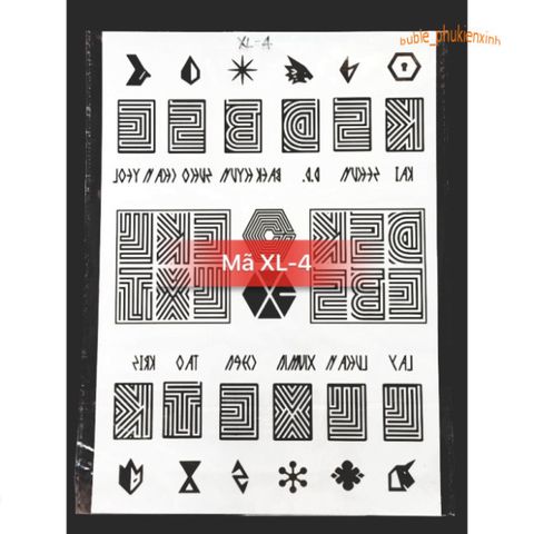 Bộ 30 Tấm Hình Xăm Dán Mini Chống Thấm Nước - Tạo Phong Cách Độc Đáo Dễ Dàng Với Nhiều Mẫu Mã Thời Trang