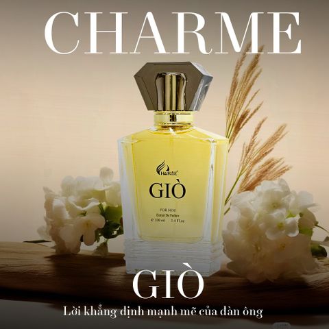 Nước Hoa Nam Charme Giò 80ML/100ML - Hương Biển Tươi Mát, Đẳng Cấp, Lưu Hương Lâu, Extrait De Parfum, Quà Tặng Nam Hấp Dẫn