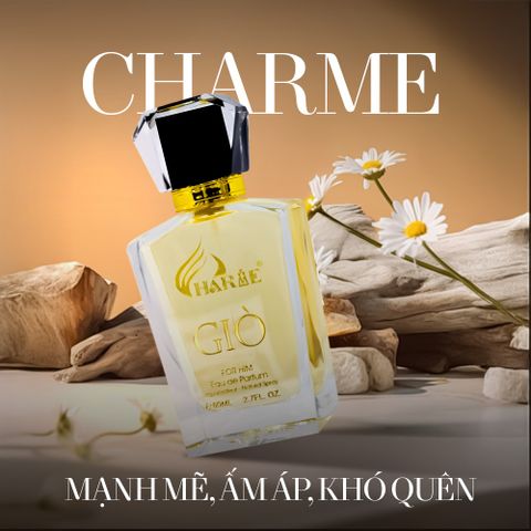 Nước Hoa Nam Charme Giò 80ML/100ML - Hương Biển Tươi Mát, Đẳng Cấp, Lưu Hương Lâu, Extrait De Parfum, Quà Tặng Nam Hấp Dẫn