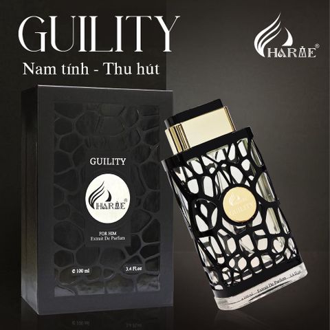 Nước Hoa Nam Charme Guility 100ML - Hương Gỗ Thơm Sang Trọng, Cuốn Hút, Dành Cho Phái Mạnh Tự Tin Khám Phá