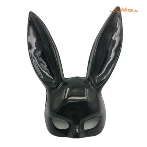 Mặt Nạ Thỏ BUNNY Tai Dài - Phụ Kiện Hóa Trang Quyến Rũ Cho Tiệc Halloween, Trung Thu và Lễ Hội