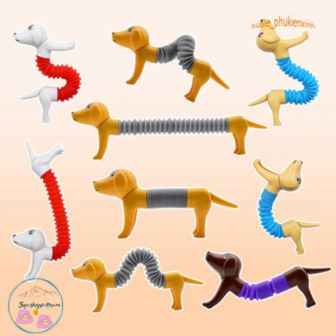 Đồ Chơi Chó Corgi Kéo Dài Đáng Yêu - Đồ Chơi Giải Tỏa Căng Thẳng, Tạo Hình 36 Kiểu - Sản Phẩm Hot TikTok 2022