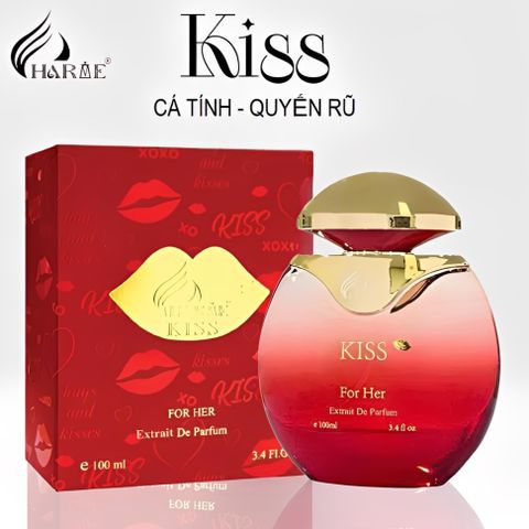 Nước Hoa Nữ Charme Kiss 100ML - Hương Hoa Cỏ Quyến Rũ, Đẳng Cấp, Lưu Hương Lâu, Tinh Tế và Sang Trọng