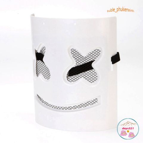Mặt Nạ Hóa Trang DJ Marshmello Mello Hacker - Phụ Kiện Độc Đáo Cho Tiệc Halloween & Sự Kiện Đặc Biệt