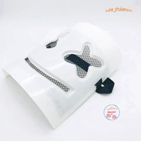 Mặt Nạ Hóa Trang DJ Marshmello Mello Hacker - Phụ Kiện Độc Đáo Cho Tiệc Halloween & Sự Kiện Đặc Biệt