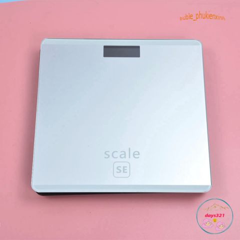 Cân Điện Tử Thông Minh ISCALE 180kg - Thiết Kế Sang Trọng, Màn Hình LCD Rõ Nét, Đo Trọng Lượng và Nhiệt Độ, Dễ Dàng Sử Dụng