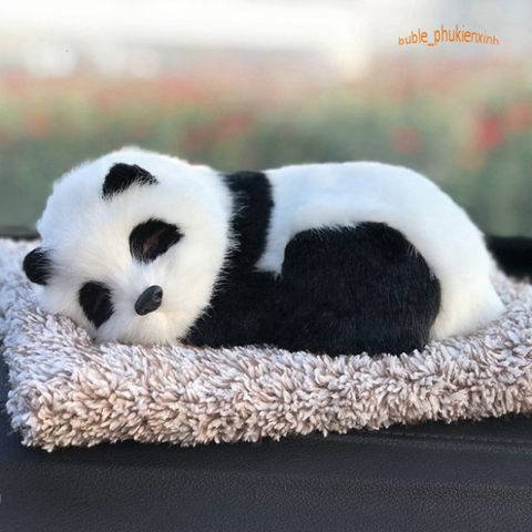 Gấu Đôi Gấu Trúc Lõi Than Hoạt Tính Khử Mùi và Lọc Không Khí Cho Ô Tô - Đồ Trang Trí Dễ Thương Cho Xe Hơi, Giúp Không Gian Trong Sạch Sẽ
