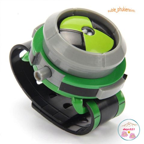 Đồng Hồ Ben 10 Chiếu Hình 3D - Đồng Hồ Trẻ Em Phát Sáng Nhân Vật Hoạt Hình - Món Quà Ý Nghĩa Cho Fan Ben 10